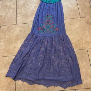 NWT Flying Tomato Fairycore Boho Maxi Dress